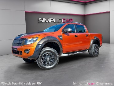 Ford ranger double cabine magnifique 3.2 tdci 200 4x4 wildtrak a   garantie 12 mois occasion simplicicar charmes simplicicar...
