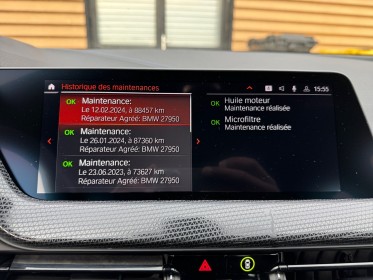 Bmw serie 1 f40 116d 116 ch m sport - suivi bmw - 2éme main - carplay - caméra - park assist occasion simplicicar compiegne...