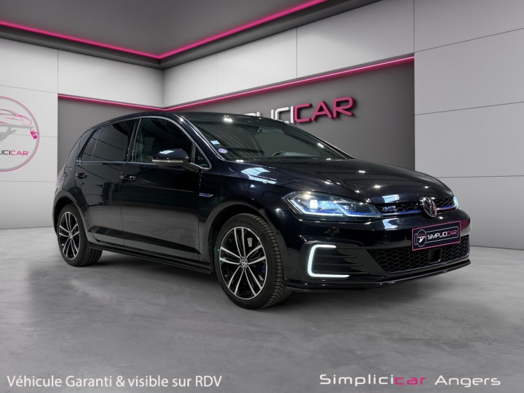 Volkswagen golf 1.4 tsi 150 hybride rechargeable dsg6 gte garantie 12 mois siège cuir occasion simplicicar angers...