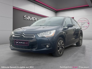 Citroen ds4 thp 165 ss so chic eat6 garantie 12 mois occasion simplicicar toulon est simplicicar simplicibike france