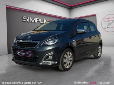 Peugeot 108 1.2 puretech 82ch bvm5 style garantie 12 mois occasion simplicicar toulon est simplicicar simplicibike france