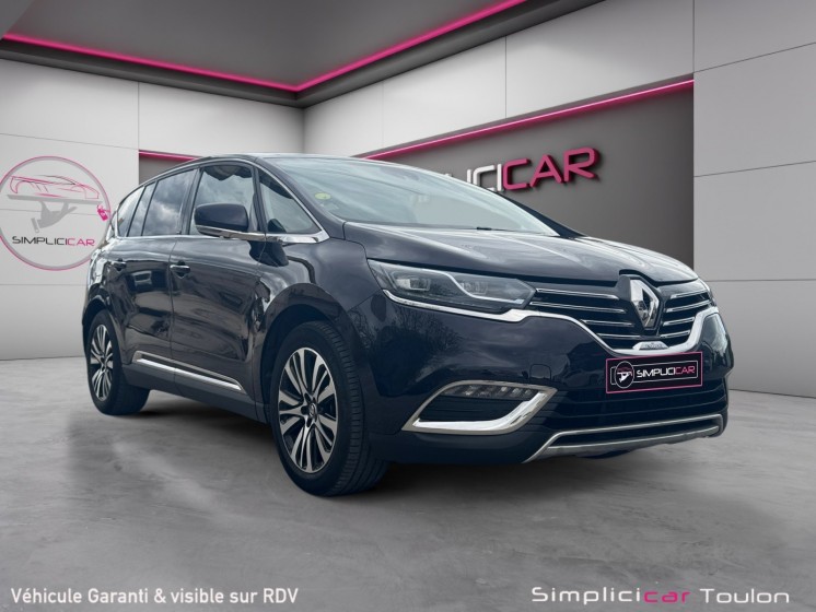 Renault espace v dci 160 energy twin turbo initiale paris 7 places full  garantie 12 mois occasion simplicicar toulon est...