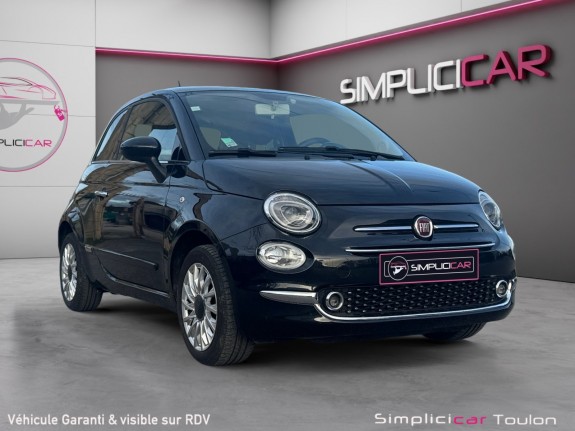 Fiat 500 my20 serie 7 euro 6d 1.2 69 ch eco pack s/s lounge garantie 12 mois occasion simplicicar toulon est simplicicar...