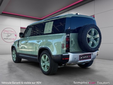 Land rover defender 110 p400e phev bva8 x-dynamic 75th edition garantie occasion simplicicar toulon est simplicicar...