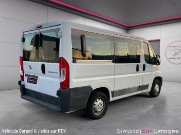 Fiat ducato multijet 115 minibus 9 places occasion simplicicar limoges  simplicicar simplicibike france
