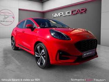 Ford puma 1.0 ecoboost 155 ch mhev ss bvm6 st-line garantie 12 mois occasion simplicicar toulon est simplicicar simplicibike...
