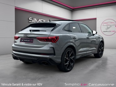 Audi rs q3 sportback 2.5 tfsi 400 ch s tronic 7 occasion simplicicar carcassonne simplicicar simplicibike france