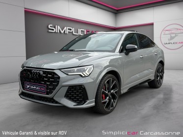 Audi rs q3 sportback 2.5 tfsi 400 ch s tronic 7 occasion simplicicar carcassonne simplicicar simplicibike france