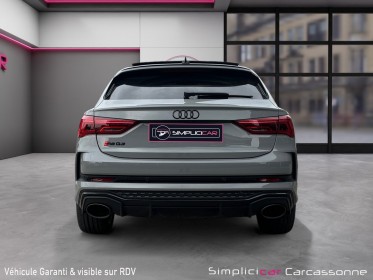 Audi rs q3 sportback 2.5 tfsi 400 ch s tronic 7 occasion simplicicar carcassonne simplicicar simplicibike france