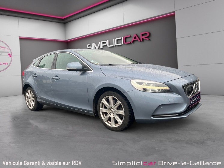 Volvo v40 d3 150 geartronic 6 inscription luxe garantie 12 mois occasion simplicicar brive la gaillarde  simplicicar...