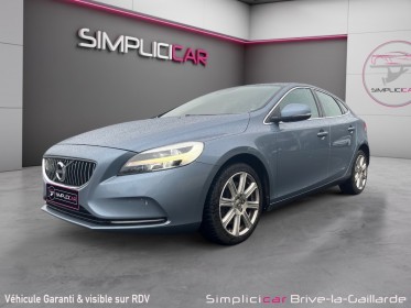 Volvo v40 d3 150 geartronic 6 inscription luxe garantie 12 mois occasion simplicicar brive la gaillarde  simplicicar...