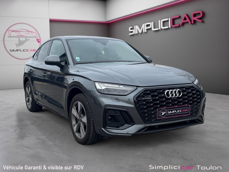 Audi q5 sportback 40 tdi 204 s tronic 7 quattro s line matrix led, vision 360°, bang olufsen, keyless, hayon... Audi q5 sportback 40 tdi 204 s tronic 7 quattro s line matrix led, vision 360°, bang olufsen, keyless, hayon...