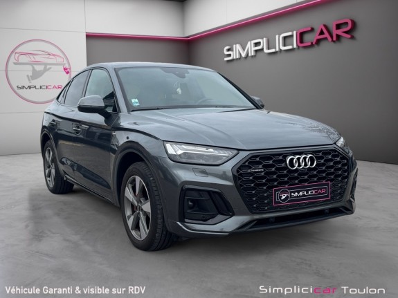 Audi q5 sportback 40 tdi 204 s tronic 7 quattro s line matrix led, vision 360°, bang  olufsen, keyless, hayon...