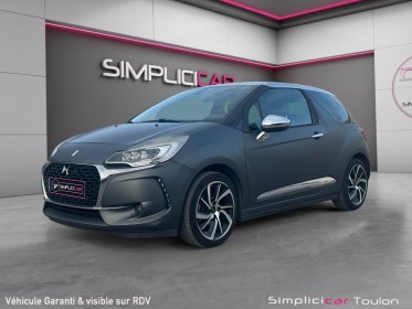 Ds ds 3 puretech 110 ss bvm5 dark side garantie 12 mois occasion simplicicar toulon est simplicicar simplicibike france