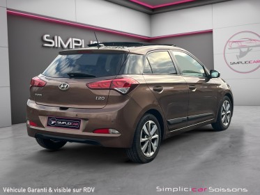 Hyundai i20 1.2 84 creative - suivi/2°main/radar de recul/toit pano - garantie 12 mois occasion simplicicar soissons...