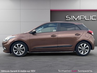 Hyundai i20 1.2 84 creative - suivi/2°main/radar de recul/toit pano - garantie 12 mois occasion simplicicar soissons...
