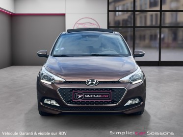 Hyundai i20 1.2 84 creative - suivi/2°main/radar de recul/toit pano - garantie 12 mois occasion simplicicar soissons...