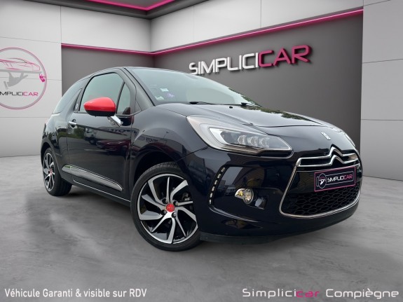 Citroen ds3 ines de la fressange paris 1.2 110ch - faible km - occasion simplicicar compiegne simplicicar simplicibike france