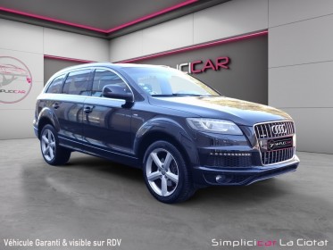 Audi q7 q7 3.0 v6 tdi 204 dpf quattro s line tiptronic a 7 pl occasion simplicicar la ciotat simplicicar simplicibike france