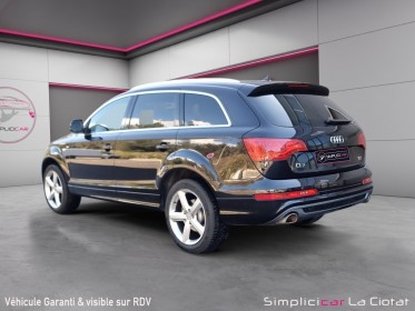 Audi q7 q7 3.0 v6 tdi 204 dpf quattro s line tiptronic a 7 pl occasion simplicicar la ciotat simplicicar simplicibike france