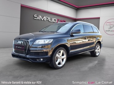 Audi q7 q7 3.0 v6 tdi 204 dpf quattro s line tiptronic a 7 pl occasion simplicicar la ciotat simplicicar simplicibike france