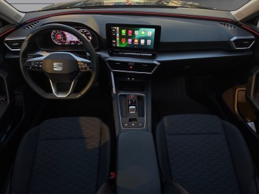 Seat leon 1.5 etsi 150 ch dsg7 fr toit ouvrant, carplay, sièges chauffants, entretien seat, garantie 12 mois occasion...