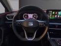 Seat leon 1.5 etsi 150 ch dsg7 fr toit ouvrant, carplay, sièges chauffants, entretien seat, garantie 12 mois occasion...