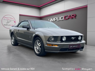 Ford mustang v8 cabriolet garantie 12 mois occasion simplicicar royan simplicicar simplicibike france