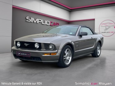 Ford mustang v8 cabriolet garantie 12 mois occasion simplicicar royan simplicicar simplicibike france