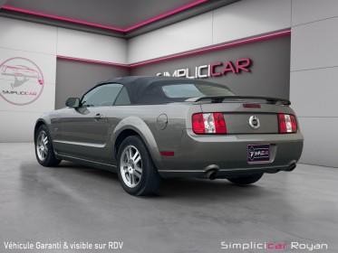 Ford mustang v8 cabriolet garantie 12 mois occasion simplicicar royan simplicicar simplicibike france