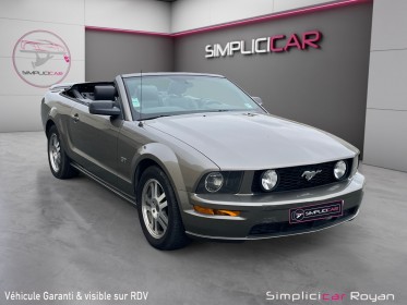Ford mustang v8 cabriolet garantie 12 mois occasion simplicicar royan simplicicar simplicibike france