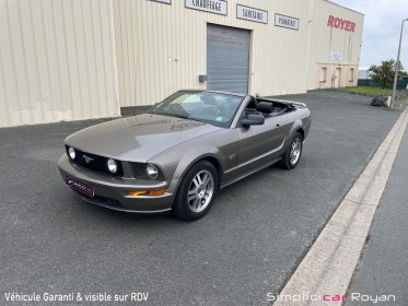 Ford mustang v8 cabriolet garantie 12 mois occasion simplicicar royan simplicicar simplicibike france