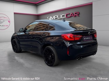 Bmw x6 m f86 575 ch a - garantie- toit ouvrant-bangolufsen -affichage tÊte haute -volant et siÈges av/ar... occasion paris...
