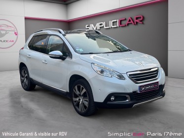 Peugeot 2008 1.6 vti 120ch bvm5 féline titane - toit panoramique - siÈges chauffant - pack led occasion paris 17ème...