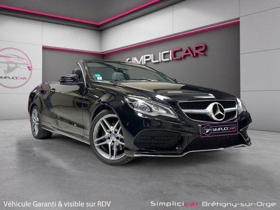 Mercedes classe e cabriolet 350 d sportline amg garantie 12 mois occasion simplicicar bretigny-sur-orge simplicicar...