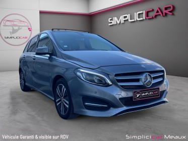 Mercedes classe b 200 d 7-g dct 4-matic fascination occasion simplicicar meaux simplicicar simplicibike france