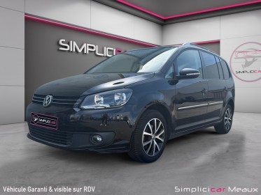 Volkswagen touran 1.6 tdi 105 fap design edition occasion simplicicar meaux simplicicar simplicibike france