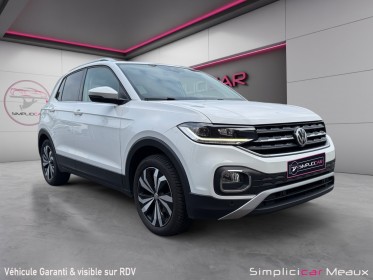 Volkswagen t-cross 1.0 tsi 115 start/stop dsg7 carat occasion simplicicar meaux simplicicar simplicibike france