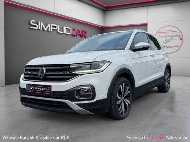 Volkswagen t-cross 1.0 tsi 115 start/stop dsg7 carat occasion simplicicar meaux simplicicar simplicibike france