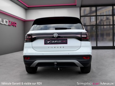 Volkswagen t-cross 1.0 tsi 115 start/stop dsg7 carat occasion simplicicar meaux simplicicar simplicibike france