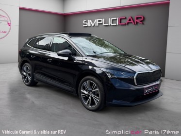 Skoda enyaq 85 pack plus / toit ouvrant panoramique/ garantie 5 ans / sellerie cuir occasion paris 17ème (75)(porte maillot)...