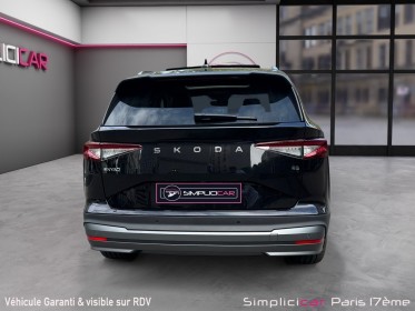 Skoda enyaq 85 pack plus / toit ouvrant panoramique/ garantie 5 ans / sellerie cuir occasion paris 17ème (75)(porte maillot)...