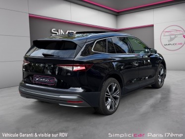 Skoda enyaq 85 pack plus / toit ouvrant panoramique/ garantie 5 ans / sellerie cuir occasion paris 17ème (75)(porte maillot)...