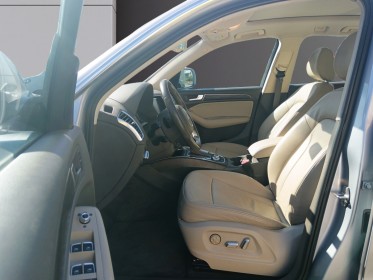 Audi q5 2.0 tdi 190 s tronic 7 quattro finition avus / toit ouvrant / caméra de recul / sièges electriques occasion...
