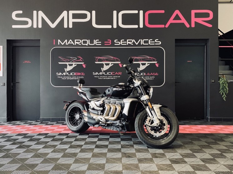 Triumph rocket 3r rocket 3r - equipée gt - shifter - selle confort - garantie 12 mois occasion simplicicar aix les bains... Triumph rocket 3r rocket 3r - equipée gt - shifter - selle confort - garantie 12 mois occasion simplicicar aix les bains...