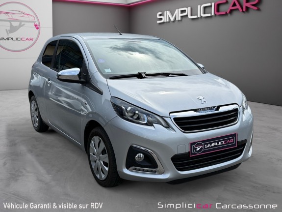 Peugeot 108 vti 72ch bvm5 style occasion simplicicar carcassonne simplicicar simplicibike france