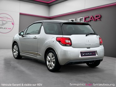 Citroen ds3 vti 120 airdream so chic garantie 6 mois - int cuir - siege chauffant - gps - bluetooth - occasion simplicicar...