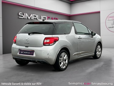 Citroen ds3 vti 120 airdream so chic garantie 6 mois - int cuir - siege chauffant - gps - bluetooth - occasion simplicicar...