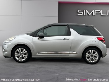 Citroen ds3 vti 120 airdream so chic garantie 6 mois - int cuir - siege chauffant - gps - bluetooth - occasion simplicicar...