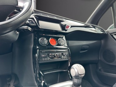 Citroen ds3 vti 120 airdream so chic garantie 6 mois - int cuir - siege chauffant - gps - bluetooth - occasion simplicicar...